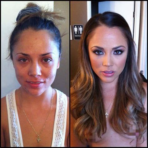 pornstars before and after makeup|Porn Stars Incredible Before And After Make